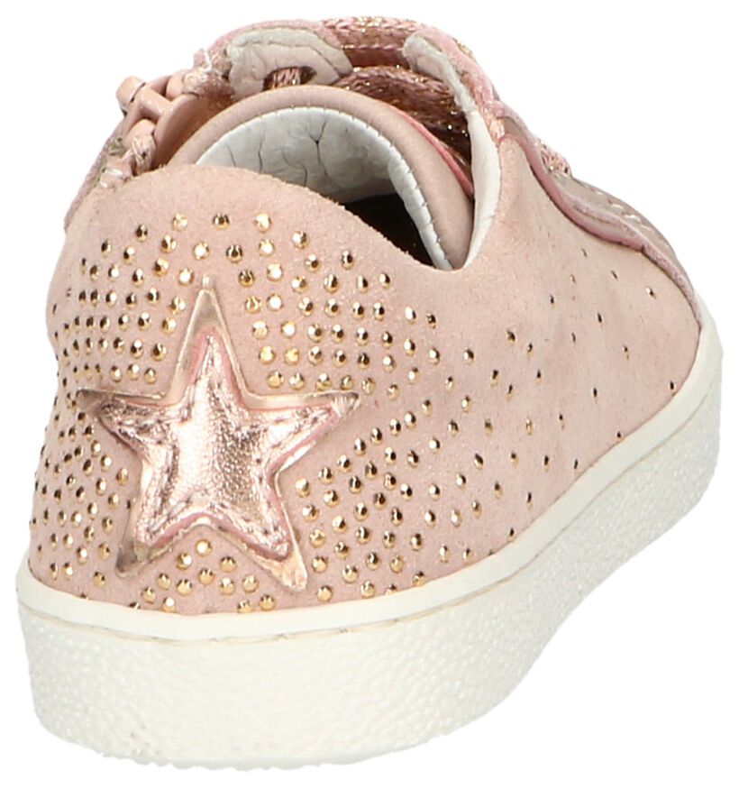 Bana & Co Chaussures basses en Rose en daim (246952)