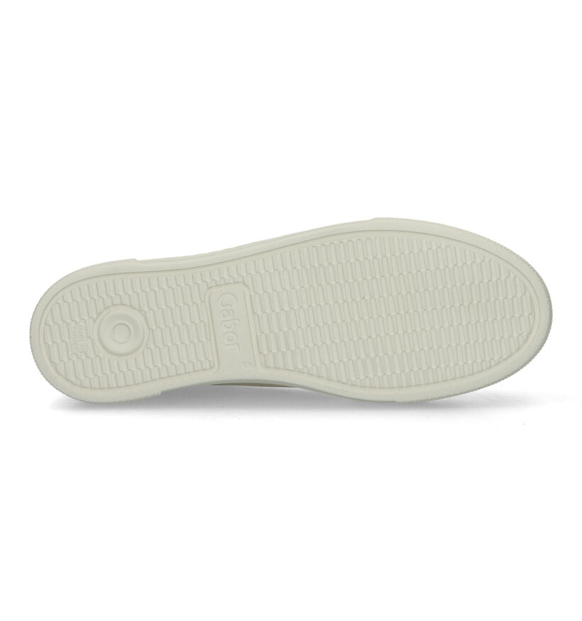Gabor OptiFit Beige Sneakers voor dames (323159) - geschikt voor steunzolen