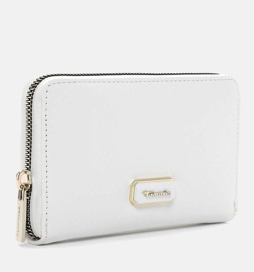 Tamaris Anja Porte-monnaie zippé en Blanc pour femmes (338661)