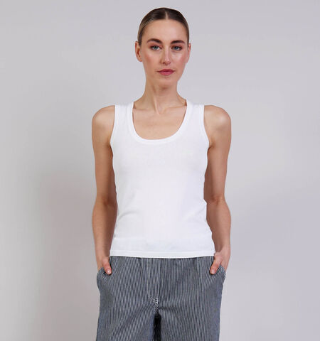 Vero Moda D&eacute;bardeurs Blanc