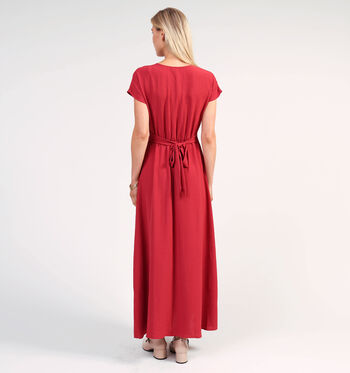 Vero Moda Kleedjes Rood/Groen
