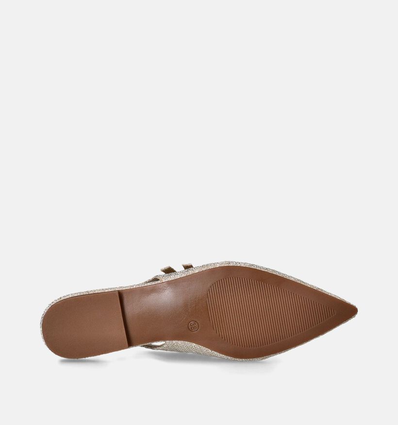 La Strada Ballerines slingback en Or pour femmes (355994)
