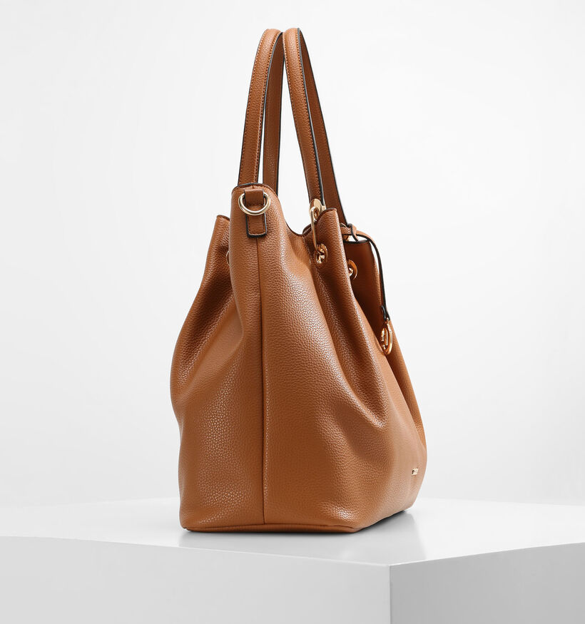 L.Credi Ebony Cognac Handtas voor dames (364415)