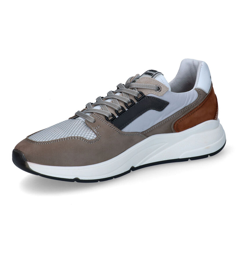 River Woods Barca Chaussures à lacets en Taupe pour hommes (307290) - pour semelles orthopédiques