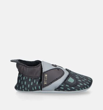 Chaussons pour bébé gris