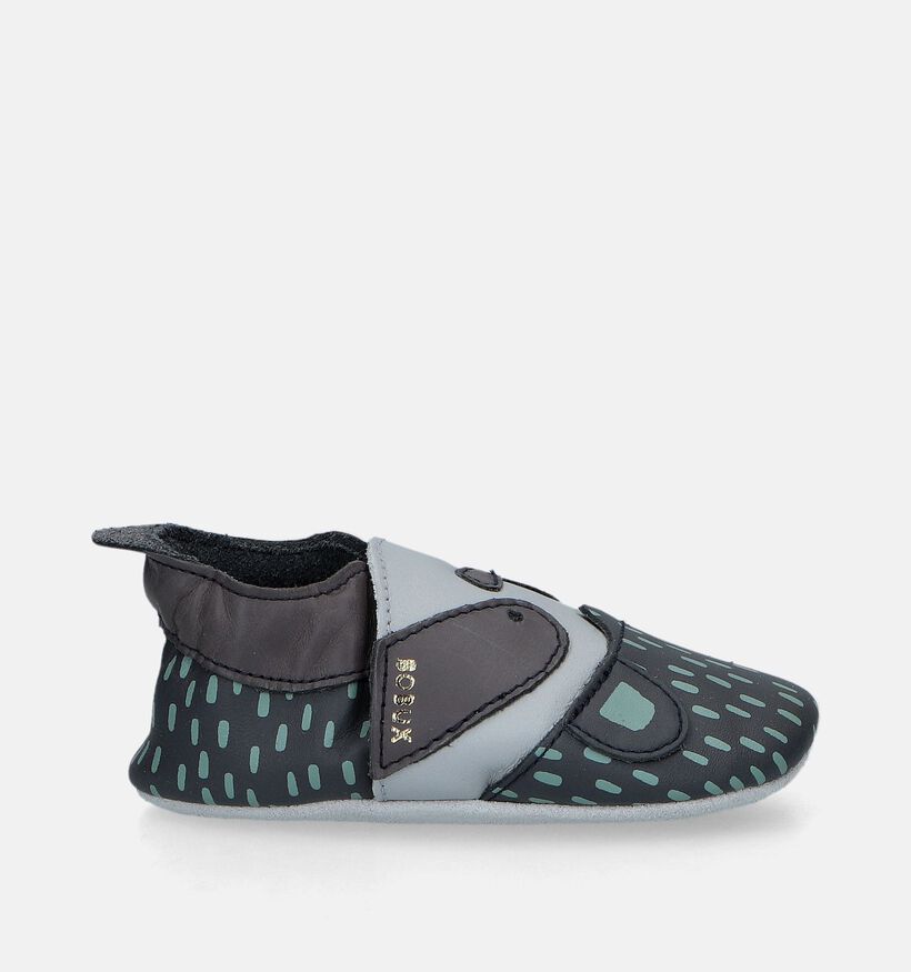Bobux Rascal Chaussons pour bébé en Gris pour garçons (315036)