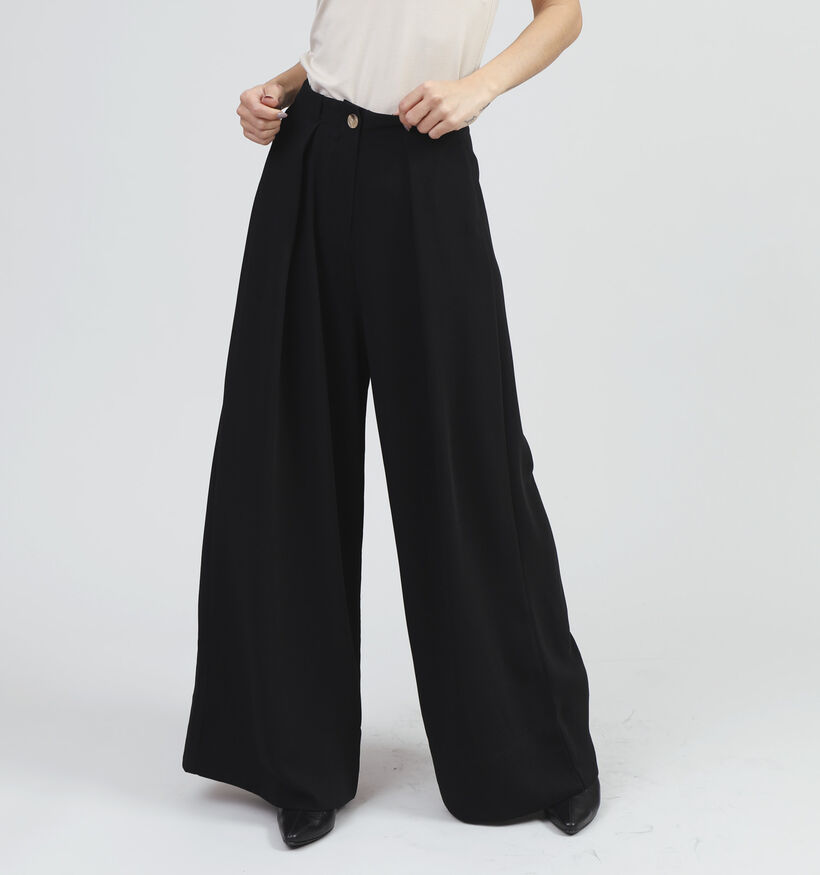 Orfeo Rocky Zwarte Wijde broek voor dames (354539)
