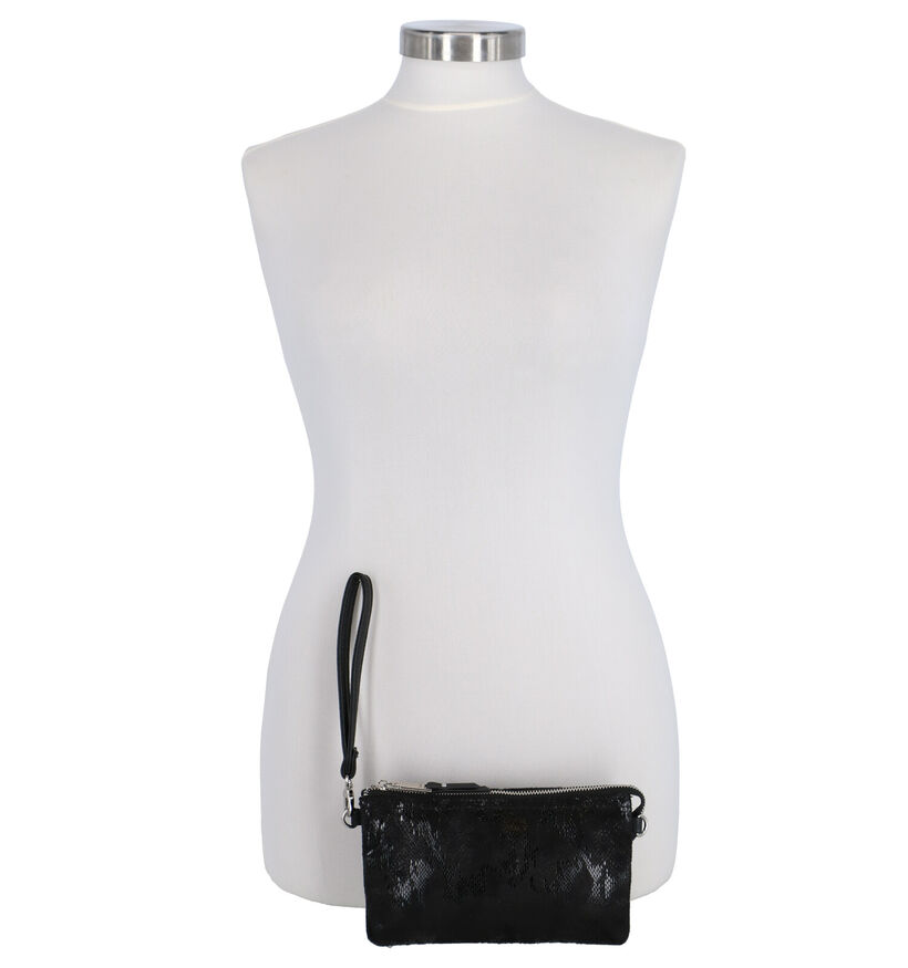 Gabor Emmy Zwarte Crossbody Tas in kunstleer (305867)