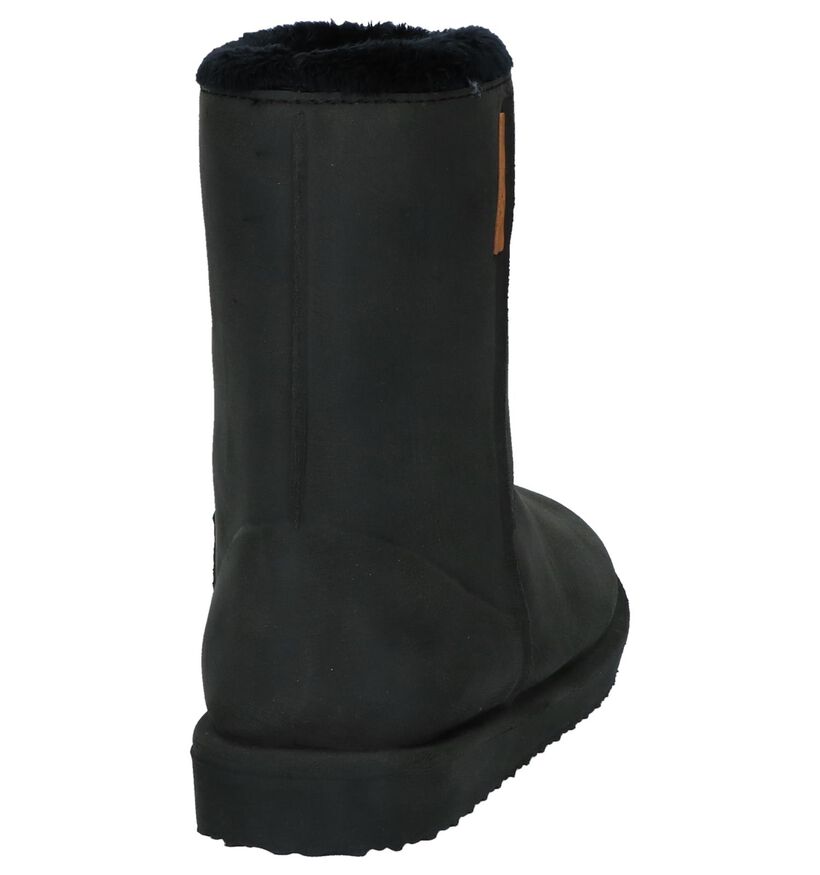 Zwarte Boots Be Only Cosy in kunstleer (224076)