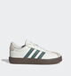 adidas VL Court 3.0 Witte/Groene Sneakers voor meisjes, jongens (366069) - geschikt voor steunzolen