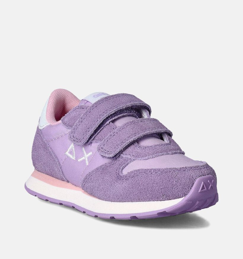 Sun68 Ally Solid Lila Babysneakers voor meisjes (362456) - geschikt voor steunzolen