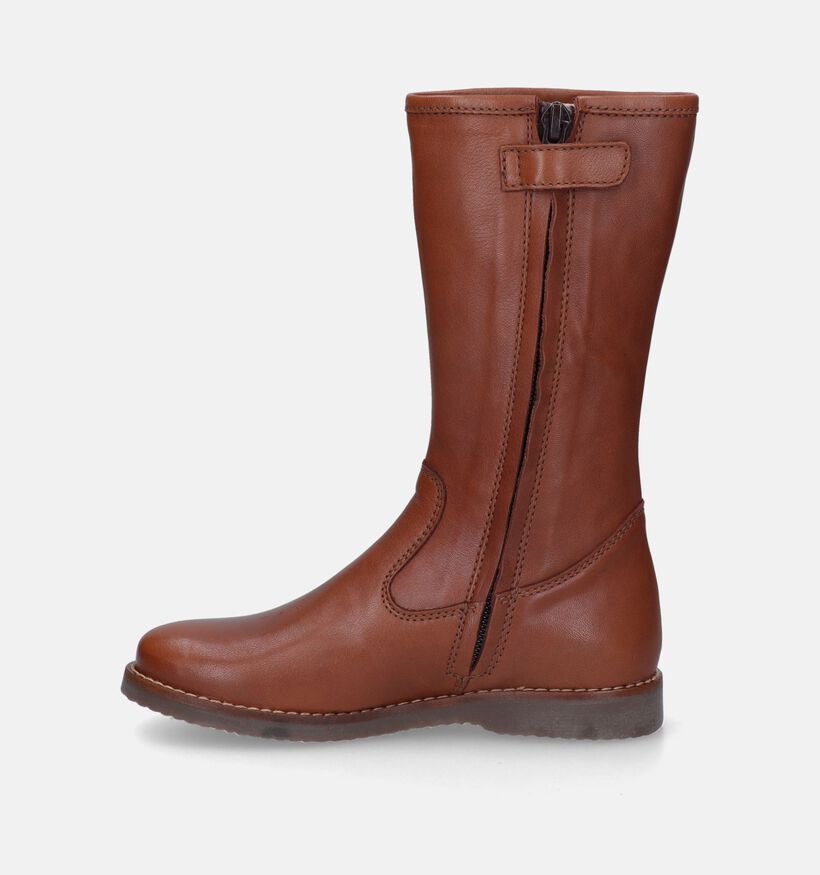 Beberlis Bottes hautes en Cognac pour filles (348102)