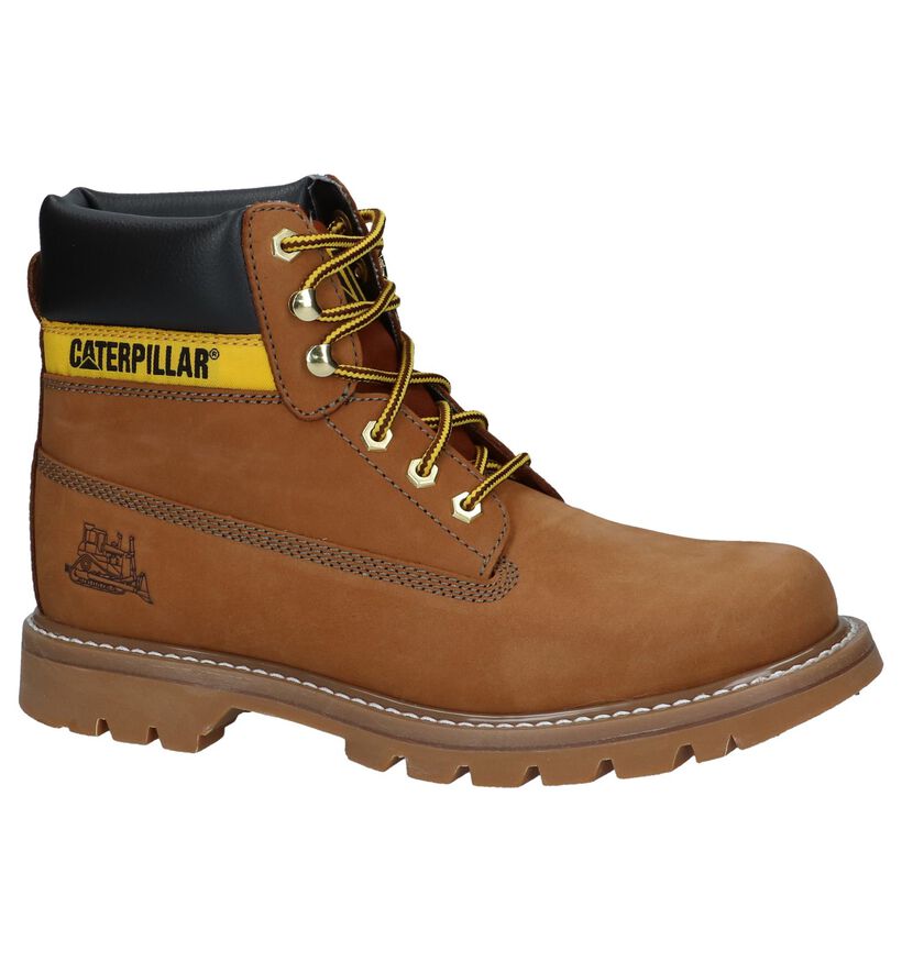 Caterpillar Bottines en Marron en cuir (256931)