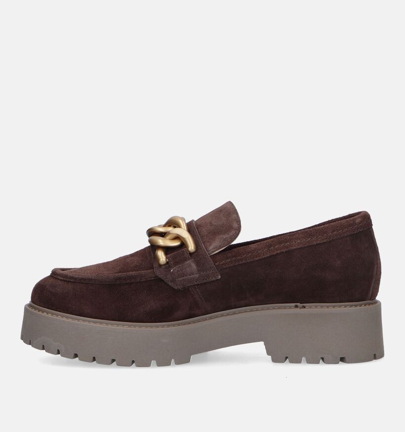 Nerogiardini Bruine Chunky Mocassins voor dames (333543)