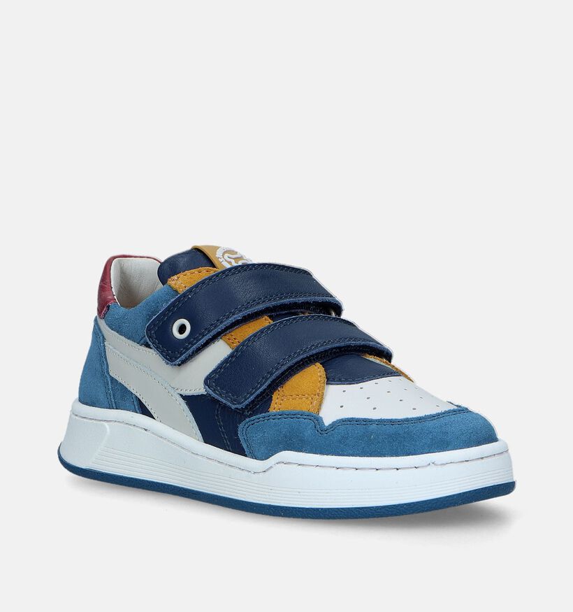 STONES and BONES Ricer Blauwe Sneakers voor meisjes, jongens (352670) - geschikt voor steunzolen