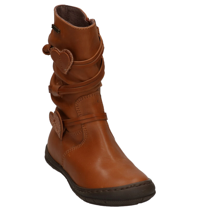 STONES and BONES Beart Bottes en Cognac en cuir (256778)