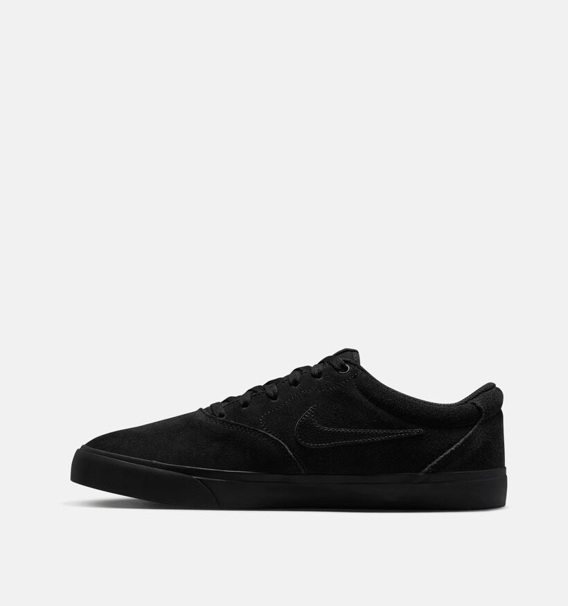 Nike Charge Suede Zwarte Sneakers voor heren, jongens (350480)