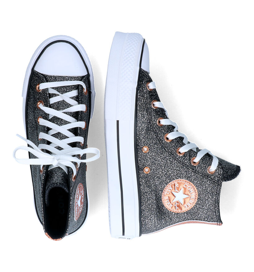 Converse CT All Star Lift Zwarte Sneakers voor dames (317411)