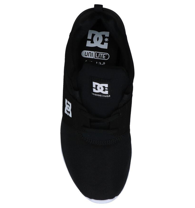 DC Shoes Baskets slip-on en Noir en textile (223625)