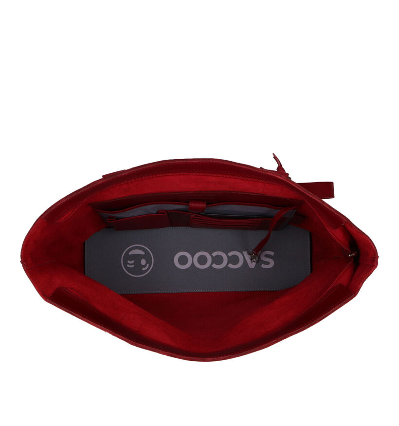 Saccoo Rubia Rode Schoudertas voor dames (310441)