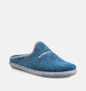River Woods Pantoufles Bleu