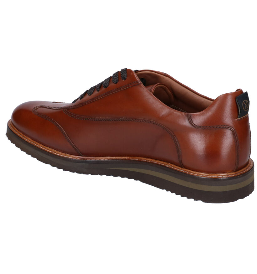 Ambiorix Aston Chaussures à lacets en Cognac pour hommes (324847) - pour semelles orthopédiques