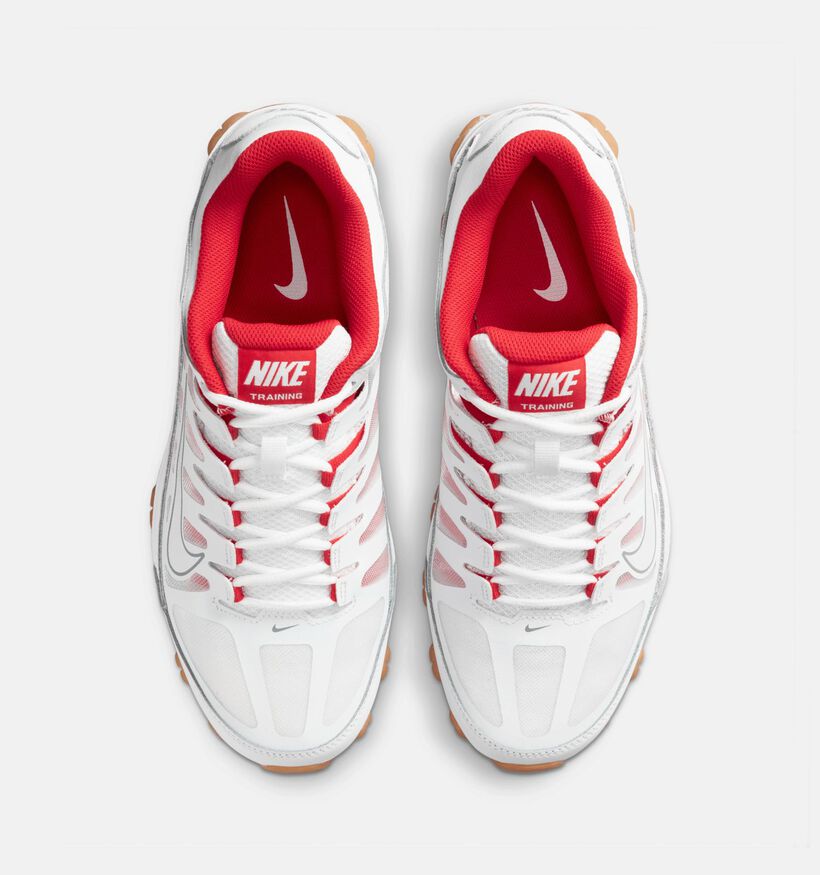 Nike Reax 8 TR Baskets basses en Blanc pour hommes (355869) - pour semelles orthopédiques