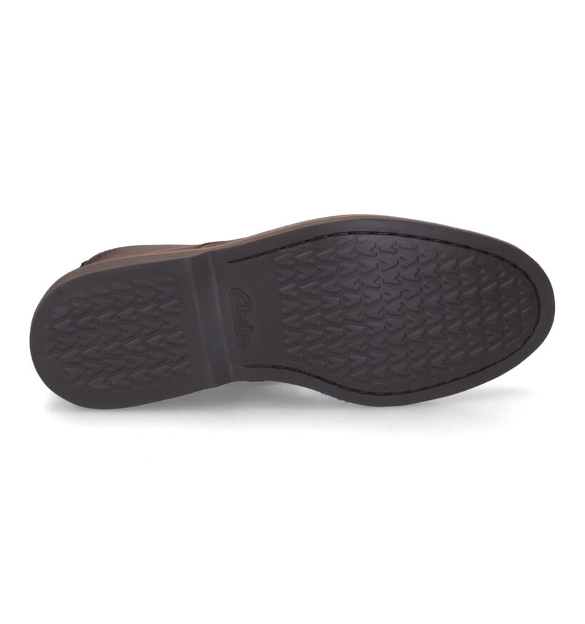 Clarks Atticus LT Cognac Hoge Schoenen in nubuck (313691)