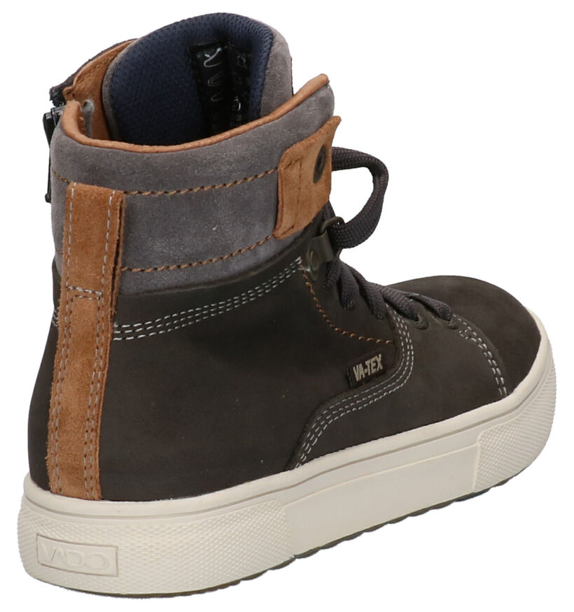 Vado Bosse Grijze Boots in nubuck (260790)