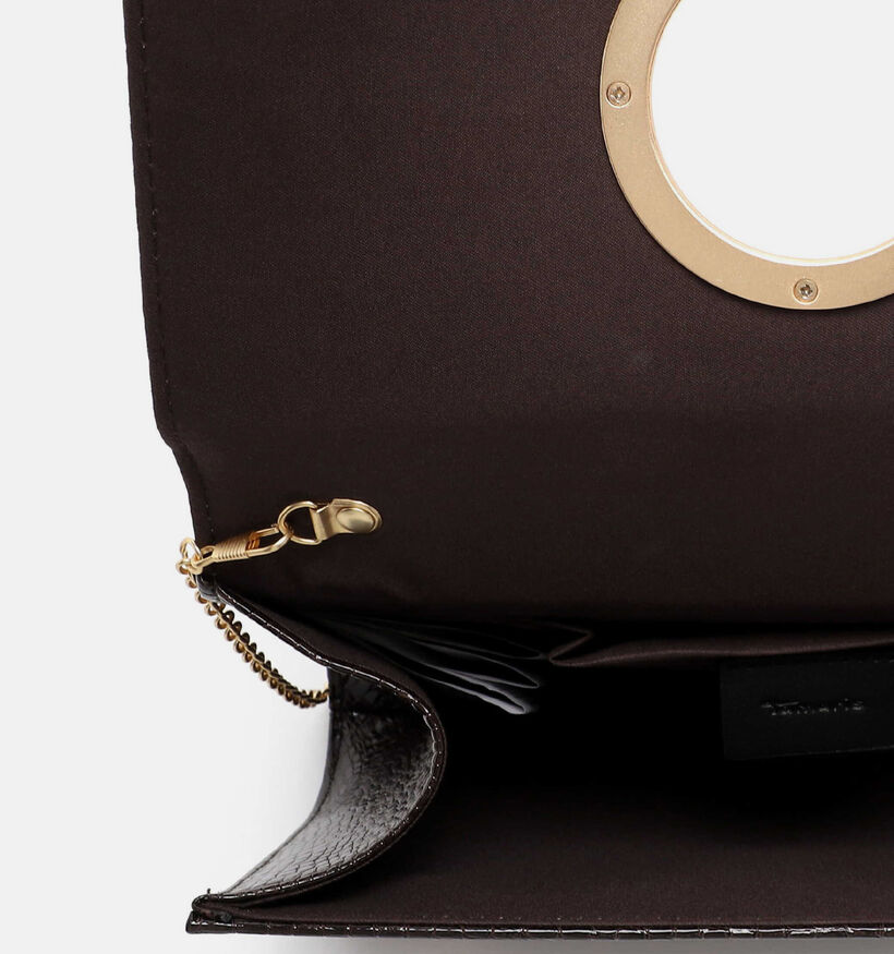 Tamaris Amalia Circle Donkerbruine Crossbodytas voor dames (378766)