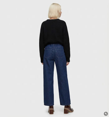 Fransa Jeans Blauw