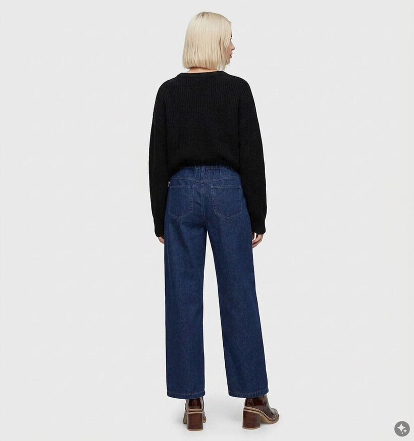 Fransa Holli Straight Leg Jeans en Bleu pour femmes (377898)