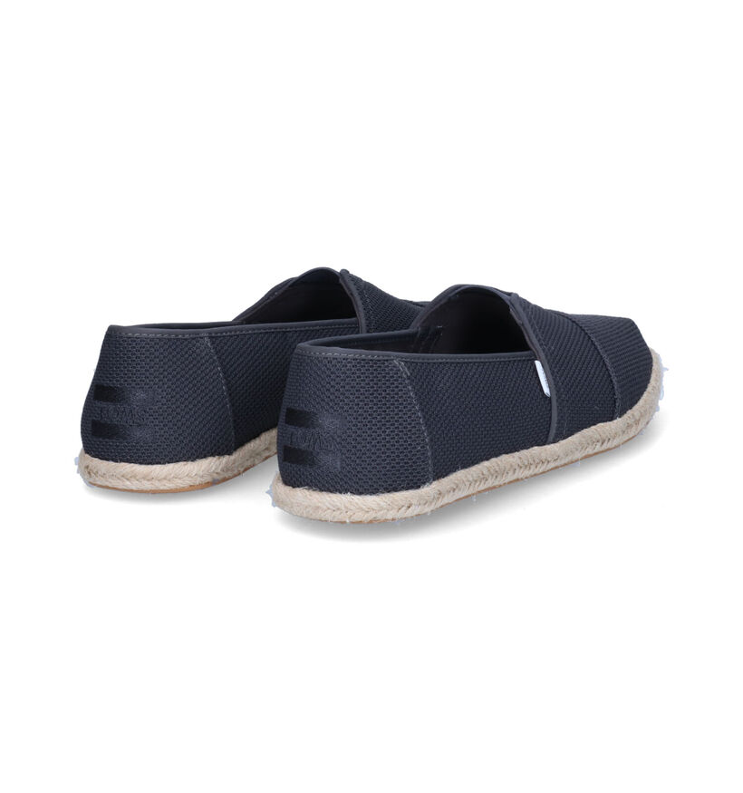 Toms Alpargata Rope Espadrilles en Noir en textile (308264)