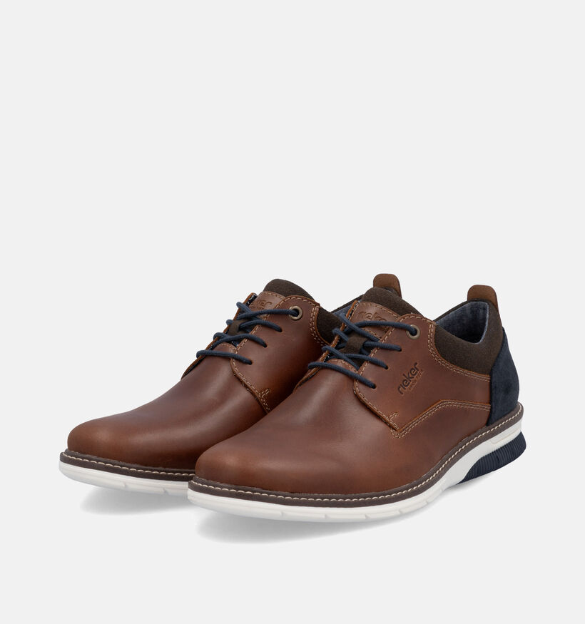 Rieker Chaussures classiques en Cognac pour hommes (351314)