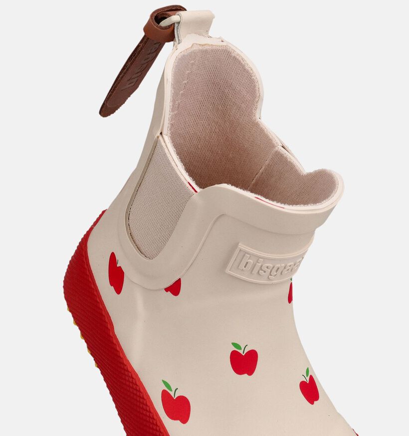 Bisgaard Apple Ecru Regenlaarzen voor meisjes (370821) - geschikt voor steunzolen