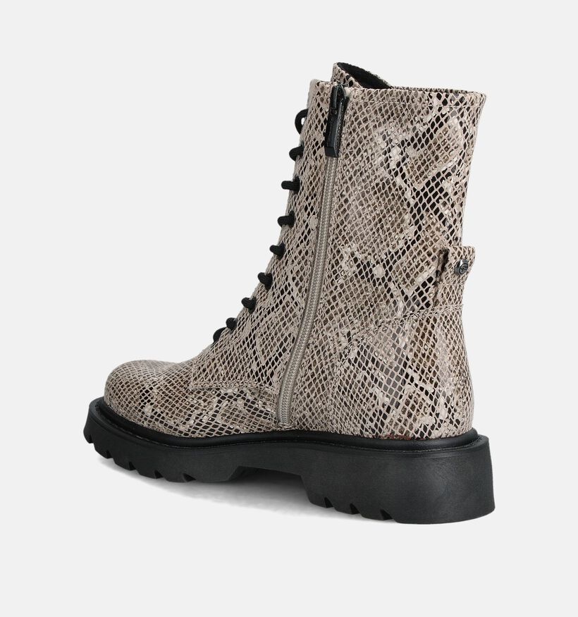 Tamaris Boots à lacets en Beige pour femmes (360651)