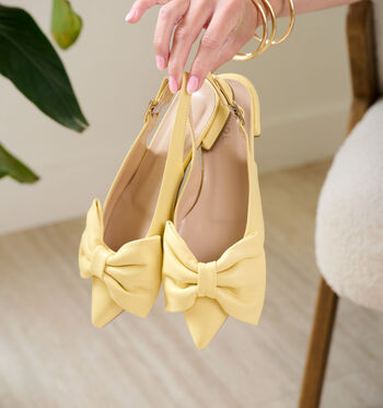 Laurent David Chaussures plates Noir/Jaune