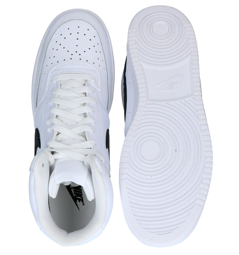 Nike Court Vision Mid Zwarte Sneakers voor heren (325144)