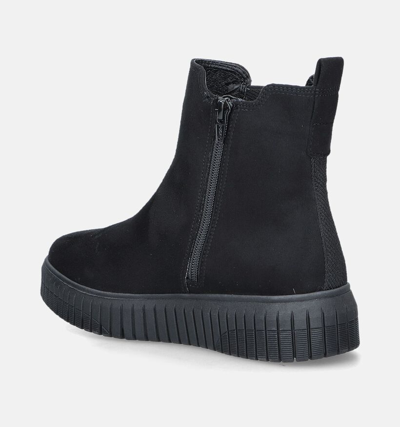 Jana Zwarte Chelsea boots voor dames (346393)