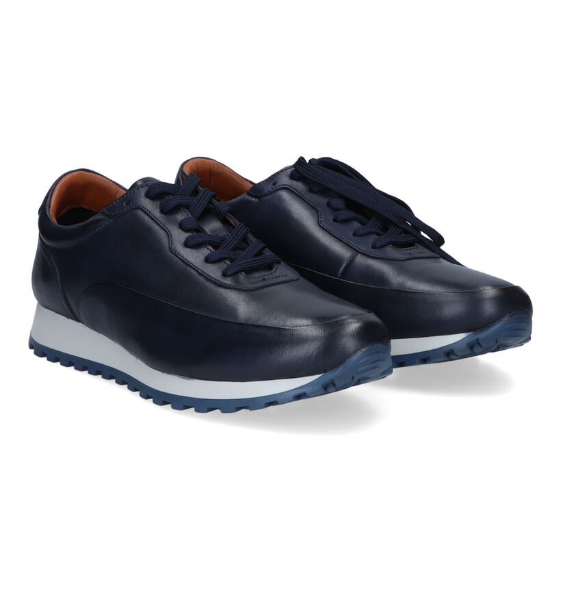 Via Borgo Blauwe Veterschoenen voor heren (318015)