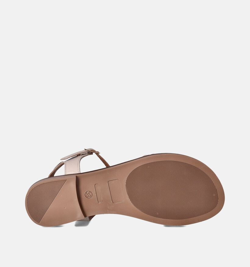 Scapa Sandales plates en Écru pour femmes (355473)