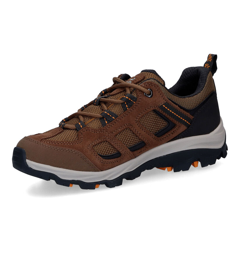 Jack Wolfskin Vojo 3 Texapore Bruine Wandelschoenen voor dames (302174) - geschikt voor steunzolen