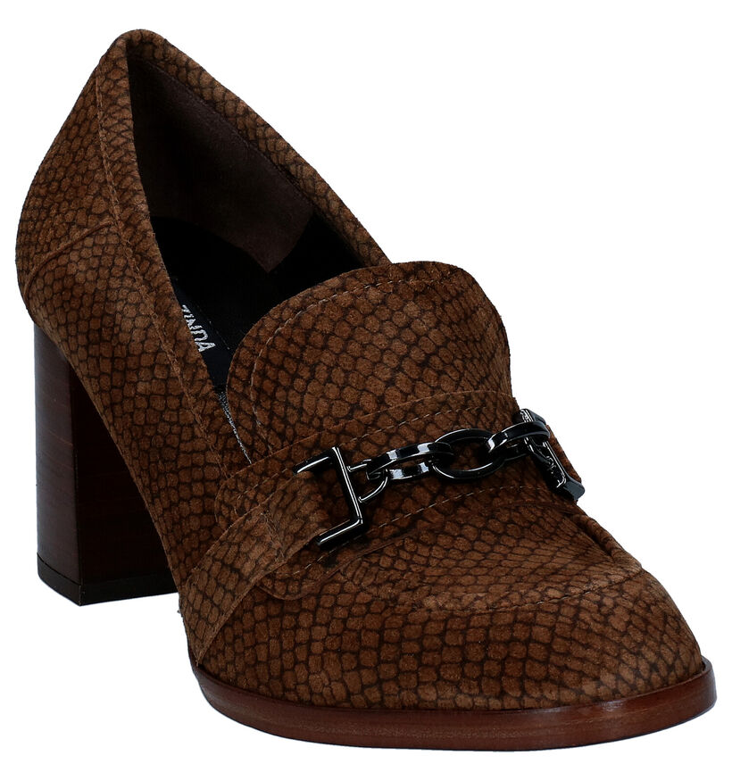Zinda Bruine Pumps voor dames (298898)
