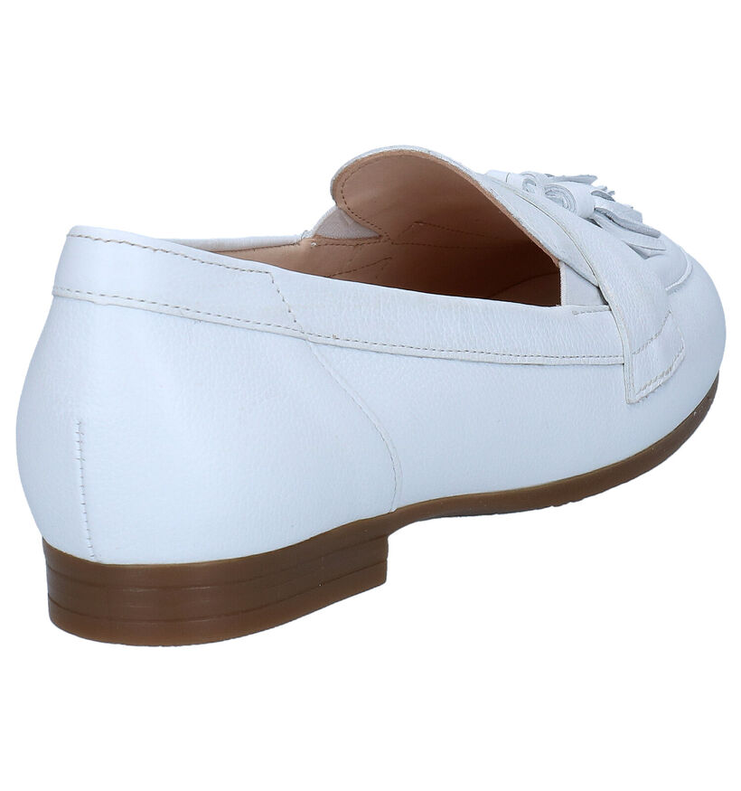 Comfort Loafers en Blanc en cuir (287752)