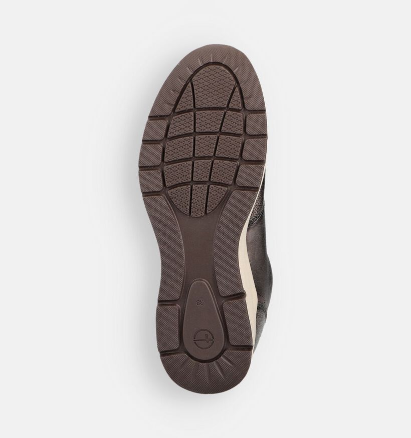 Tamaris Bruine Veterschoenen voor dames (360599) - geschikt voor steunzolen