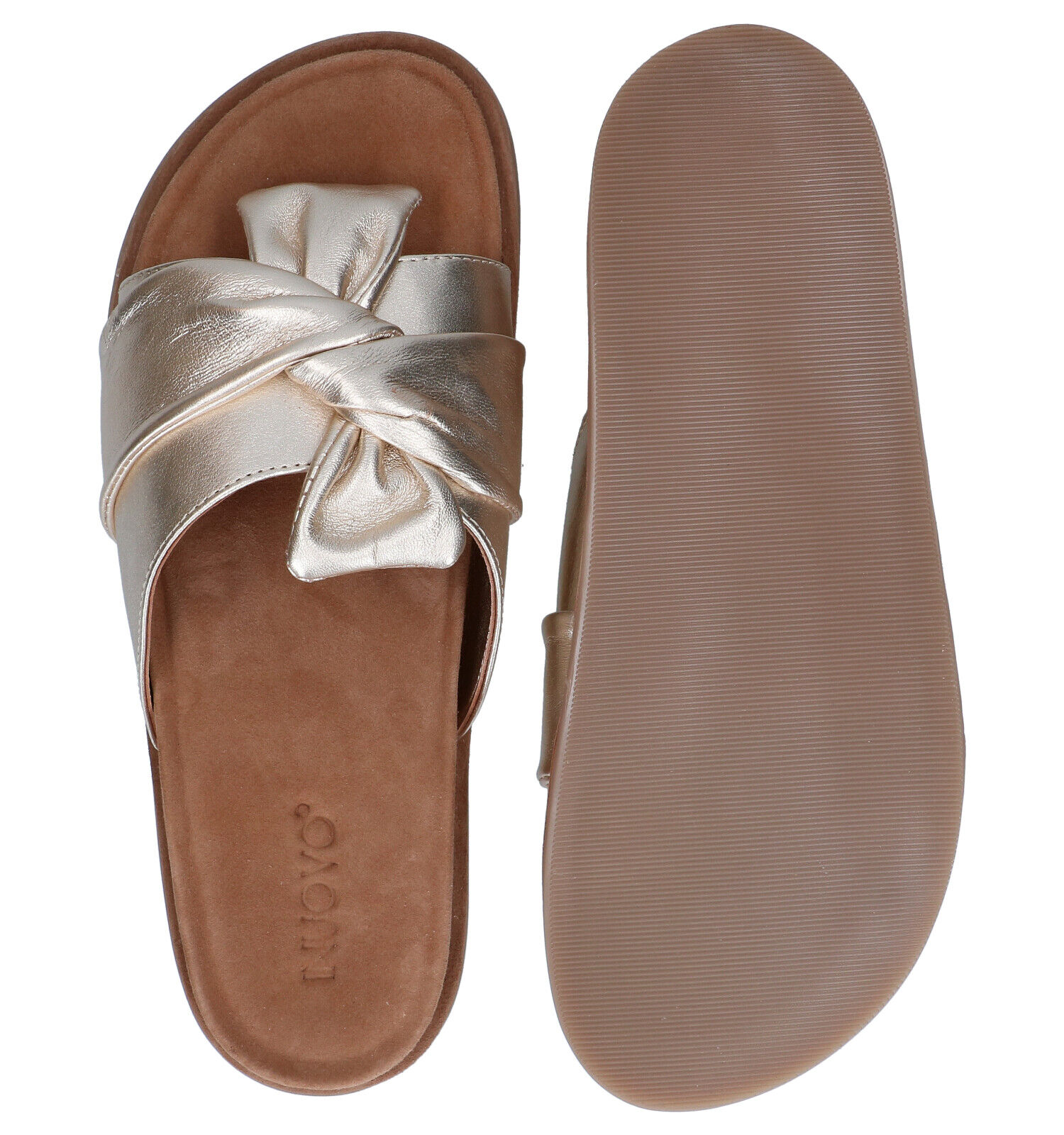 Inuovo Goude Muiltjes Dames Slippers Online op TORFS.BE