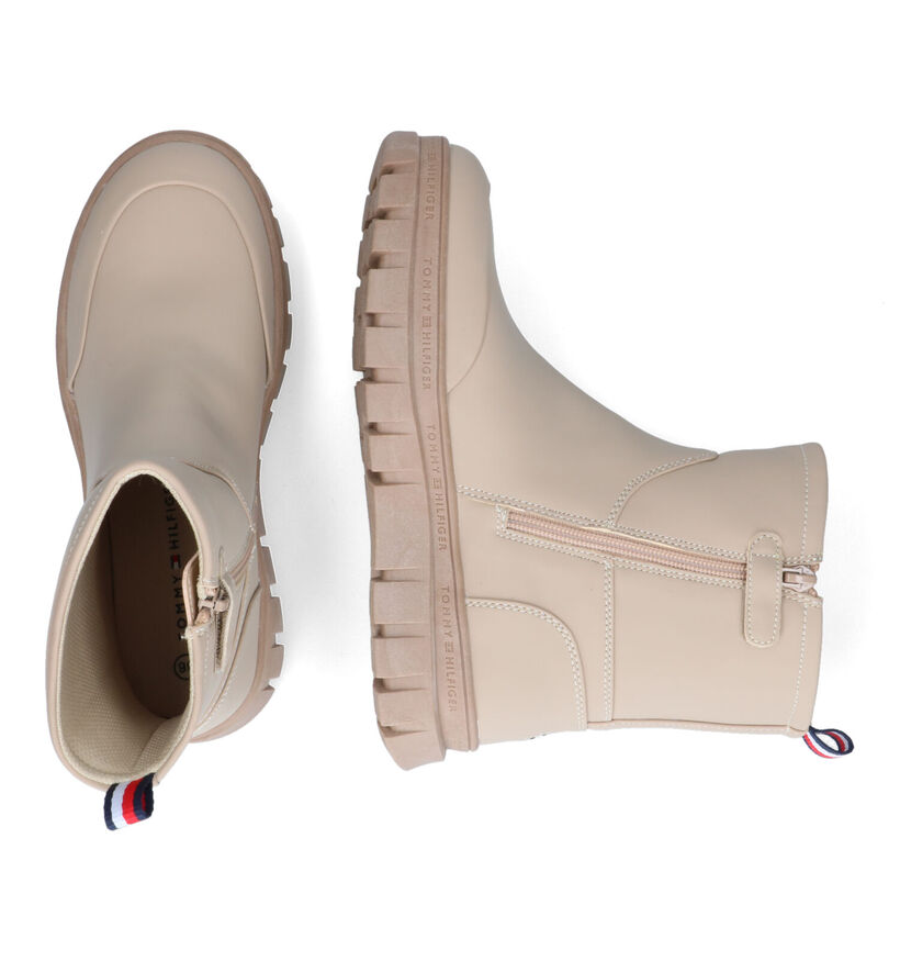Tommy Hilfiger Bottines robustes en Beige foncé en synthétique (314492)