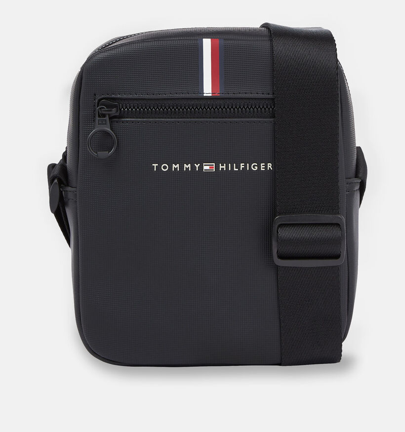 Tommy Hilfiger Essential Pique Zwarte Schoudertas voor heren (330676)
