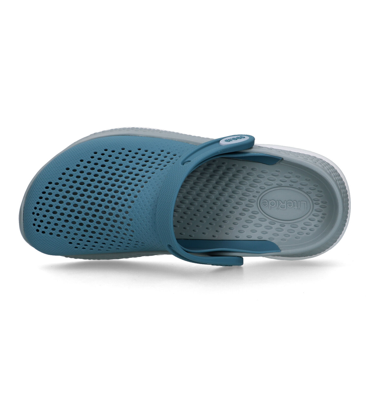 Crocs Literide Blauwe Slippers Dames Slippers Online op TORFS.BE