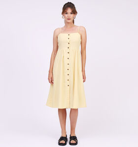 JDY Robe Mi-longue en Jaune (311860)